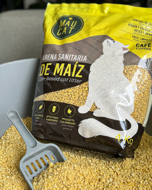 Arena Sanitaria para Gatos 4kg (Café)