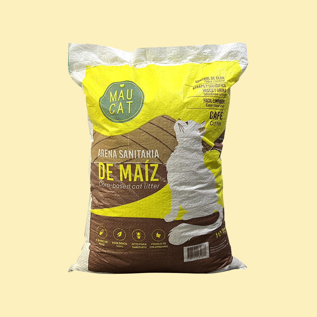 Bulto Arena Sanitaria para Gatos 10kg (Café)